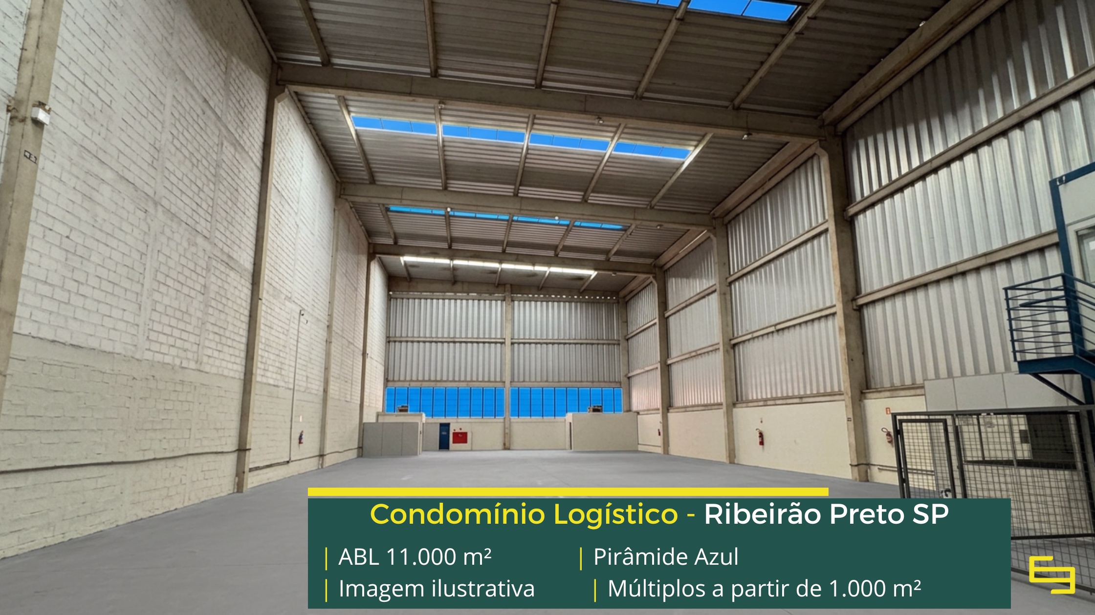Locação de galpão em Ribeirão Preto SP com módulos flexíveis, localização estratégica e excelente conectividade para distribuição.