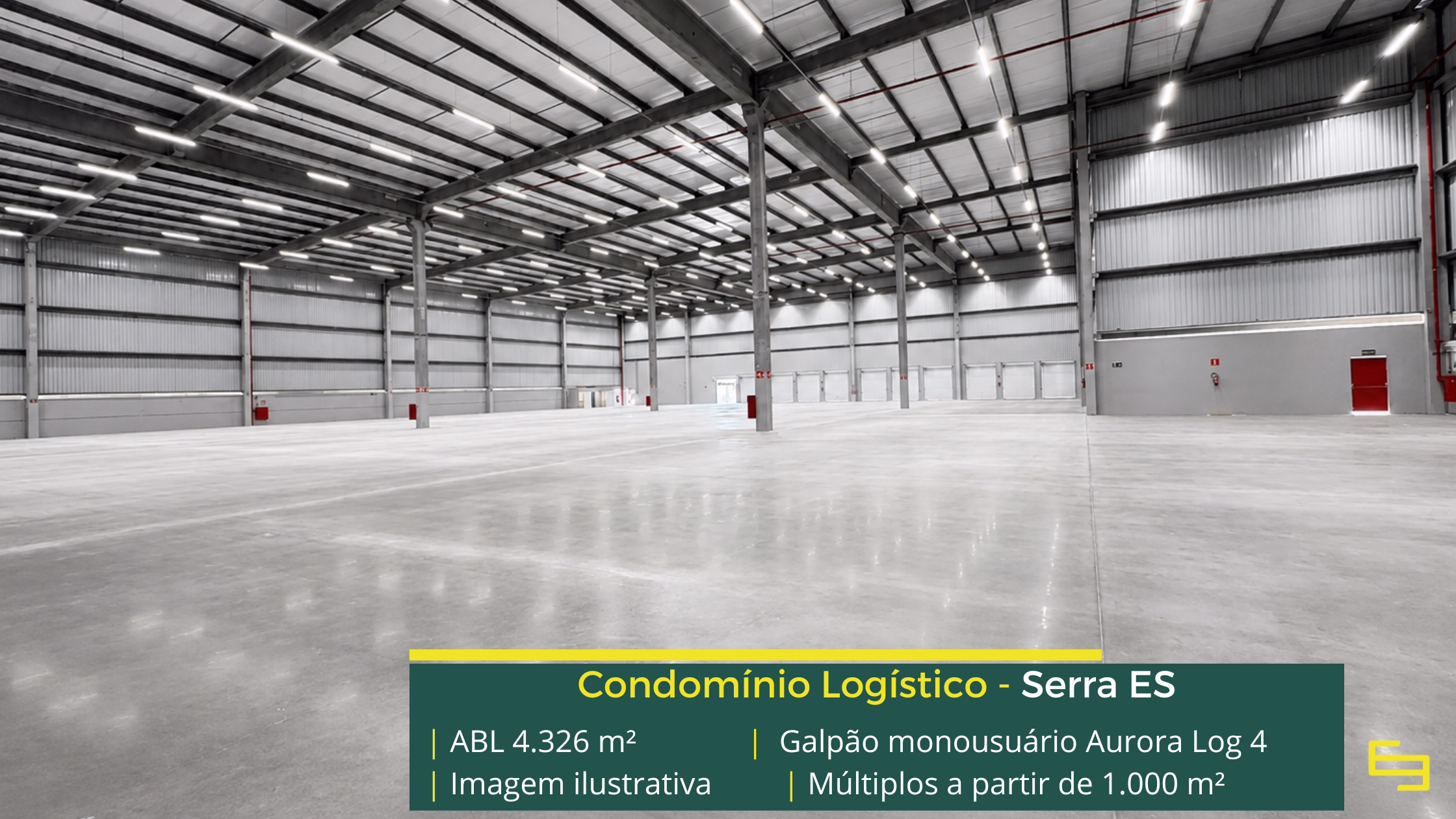 Galpão monousuário em Serra ES, desenvolvido para empresas que buscam exclusividade, eficiência operacional e localização estratégica.