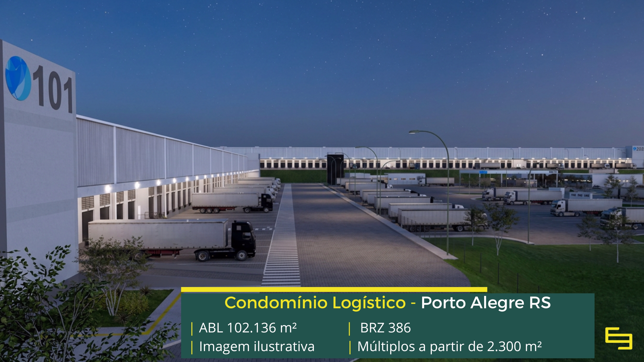 Galpão para alugar em Porto Alegre RS - Condomínio BRZ386. Com docas para carga e descarga, pátio de manobras, portaria e segurança 24 horasGalpão para alugar em Porto Alegre RS - Condomínio BRZ386. Com docas para carga e descarga, pátio de manobras, portaria e segurança 24 horas