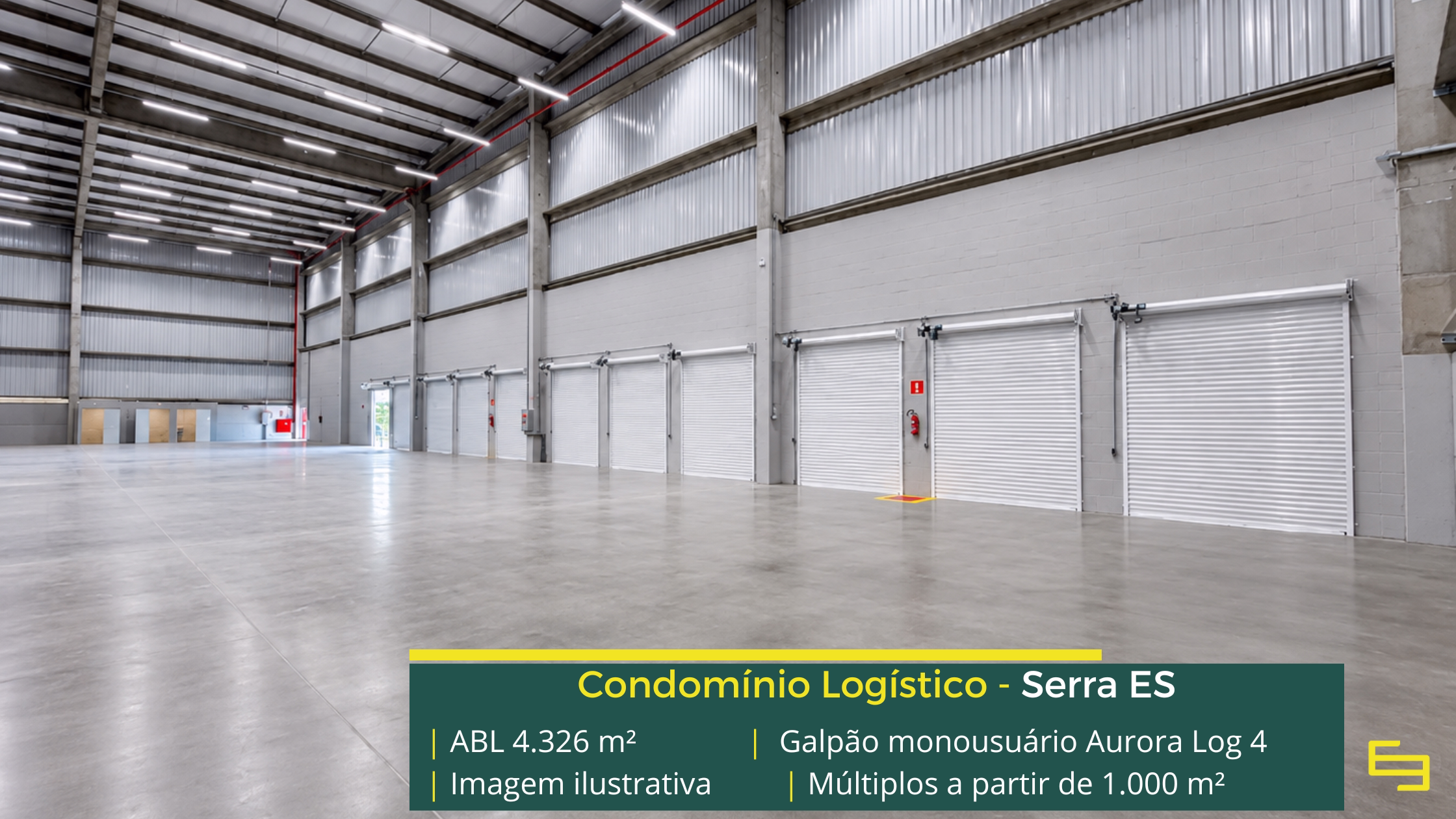 Galpão monousuário em Serra ES, desenvolvido para empresas que buscam exclusividade, eficiência operacional e localização estratégica.