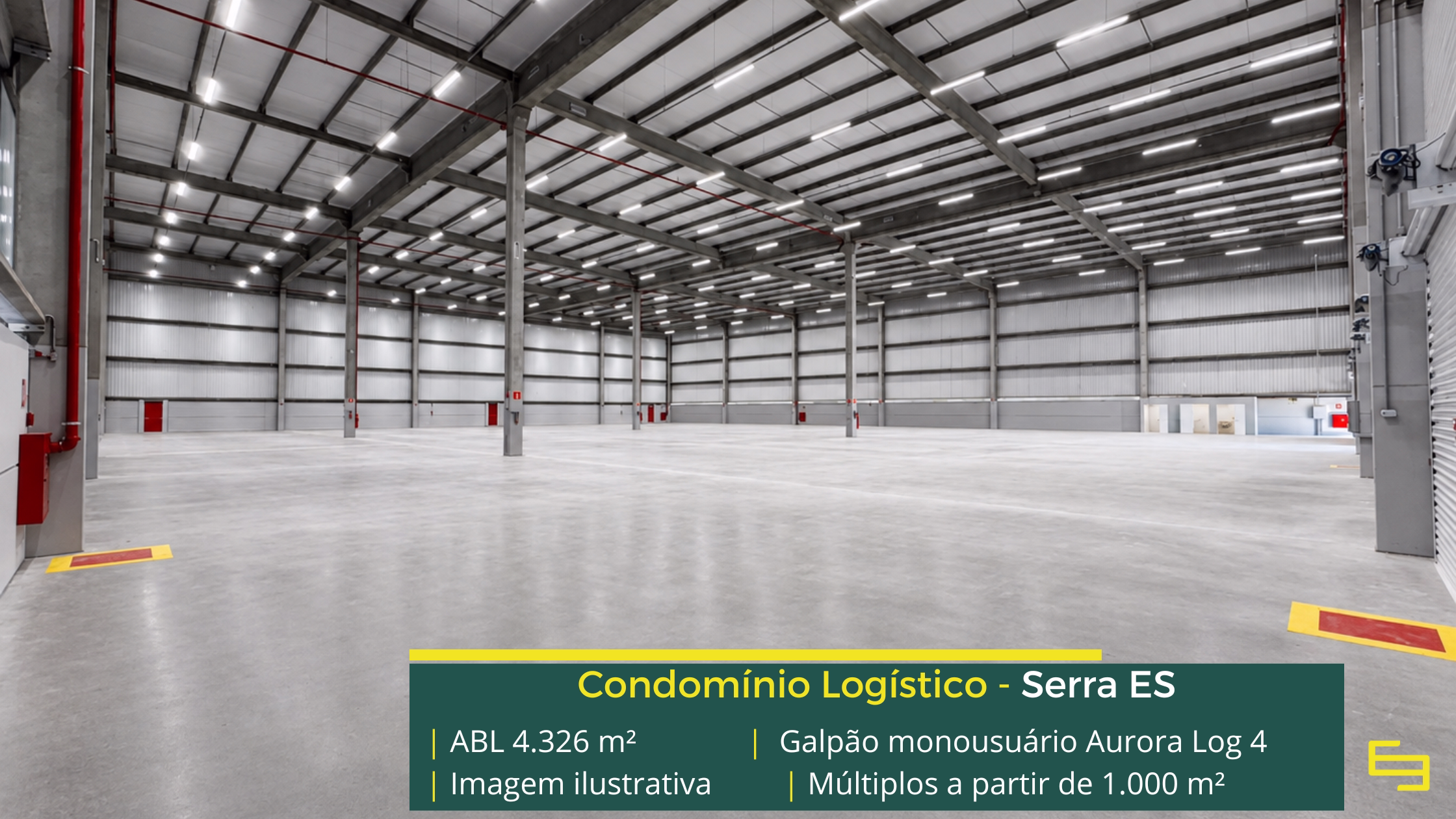 Galpão monousuário em Serra ES, desenvolvido para empresas que buscam exclusividade, eficiência operacional e localização estratégica.