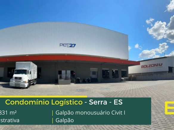 Galpão monousuário em Serra (1)