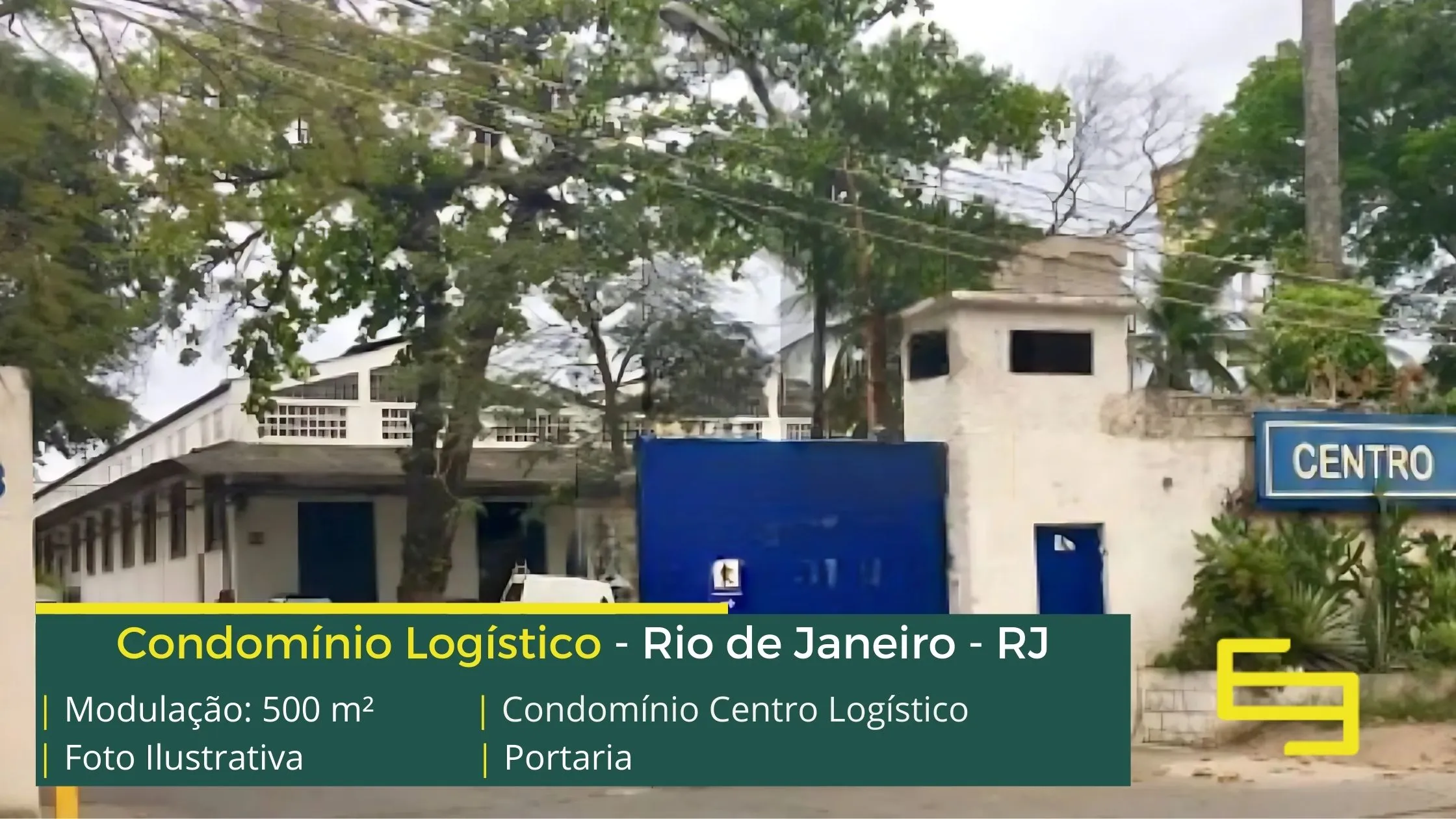 Galpão Para Alugar No Rj Condomínio Centro Logístico