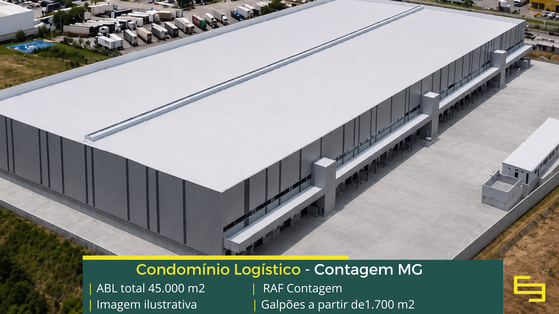 RAF Logística Aluguel de Galpão logístico em Contagem MG - RAF Logística. Galpões em Contagem MG com segurança 24 horas, galpão com docas e sprinklers