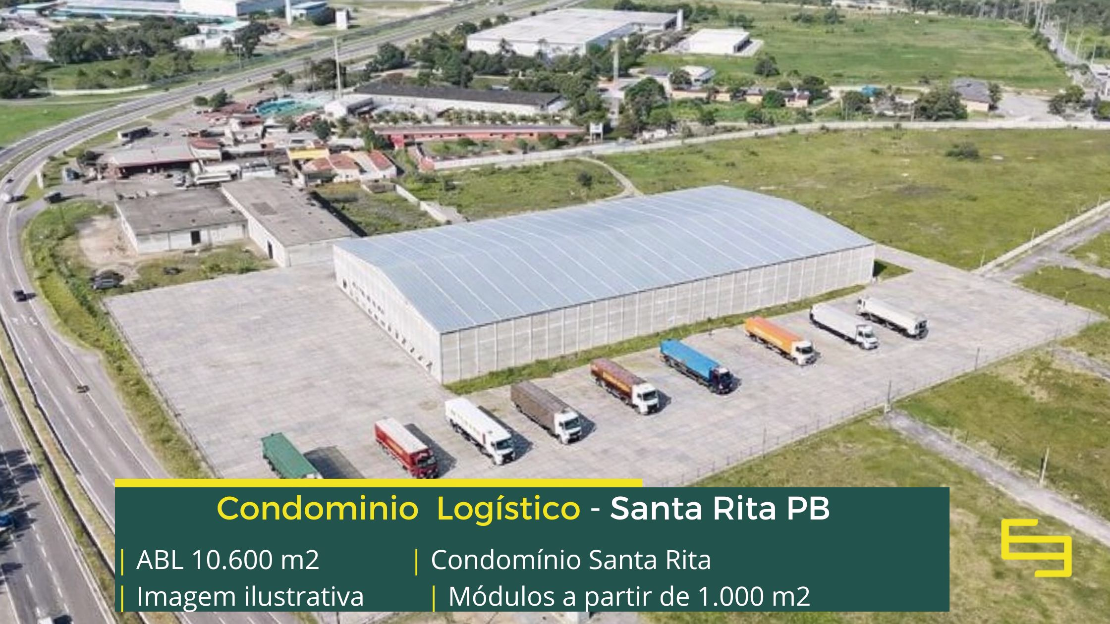 Galpão para alugar em Santa Rita - Galpão Industrial. Galpões/Armazéns/Condomínios logísticos e industriais para alugar.