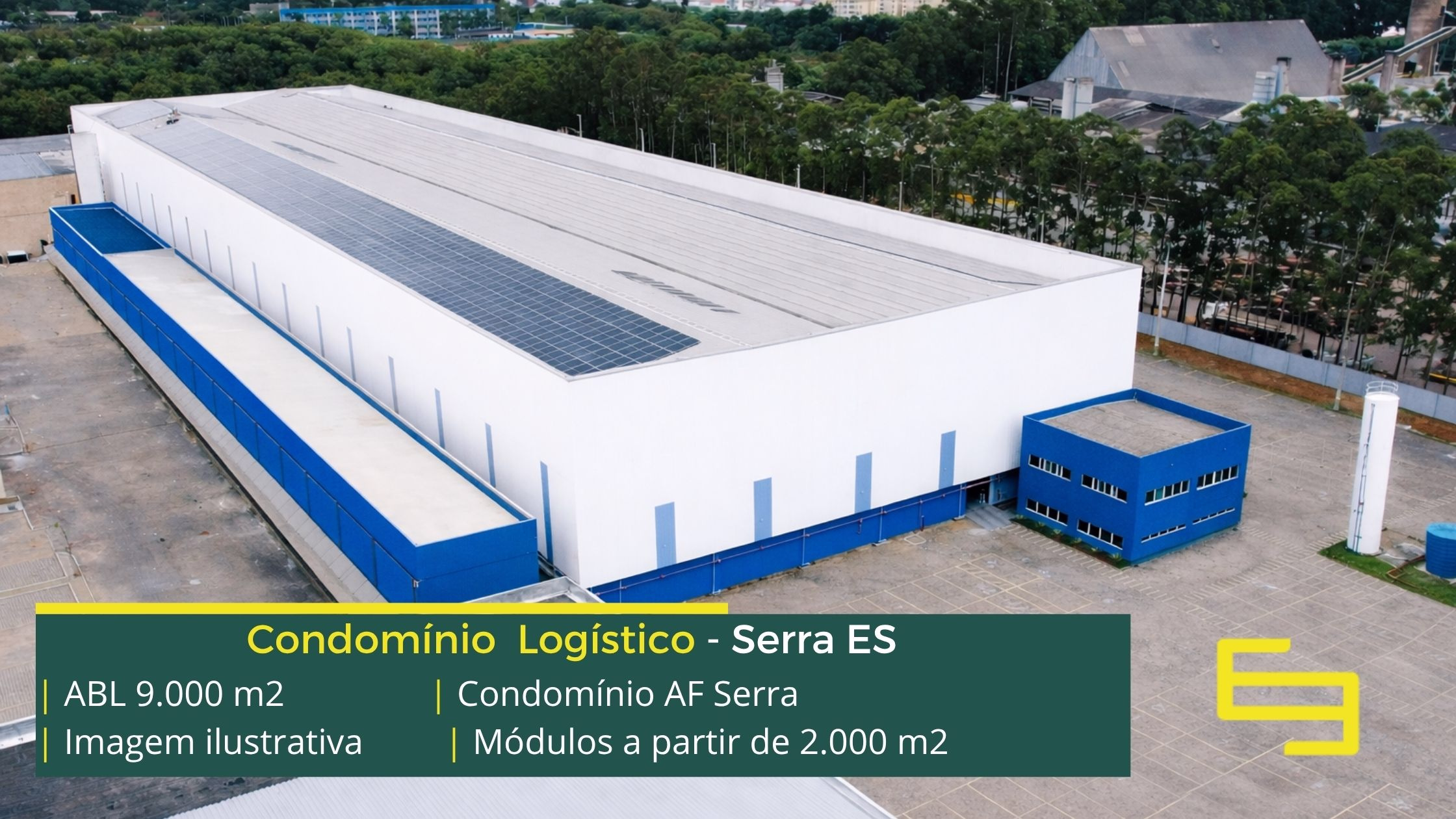 Aluguel de Galpões em Serra ES - Condomínio AF Park. Galpões/Armazéns/Condomínios logísticos e industriais para alugar com docas e pátio