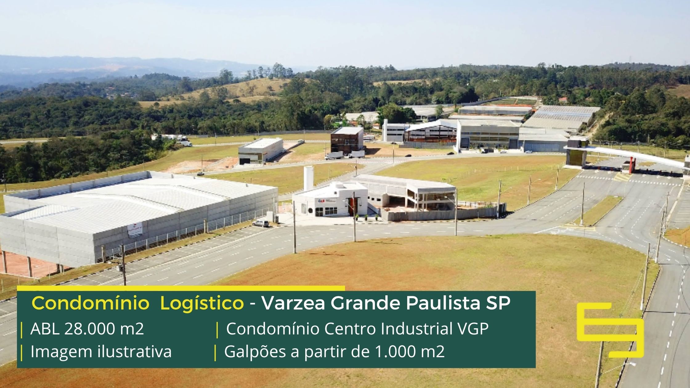 Galpão Para alugar em Vargem Paulista para alugar - Condomínio Polo 40. Galpões/Armazéns/Condomínios logísticos e industriais para alugar