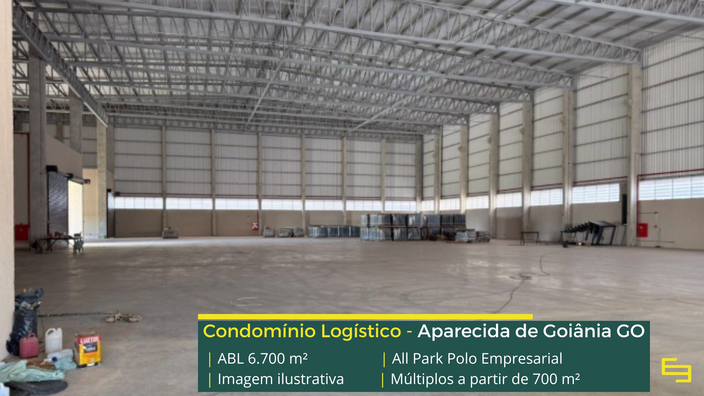 Locação de galpão em Aparecida de Goiânia Locação de galpão em Aparecida de Goiânia com localização estratégica, infraestrutura moderna e excelente acesso para operações logísticas.