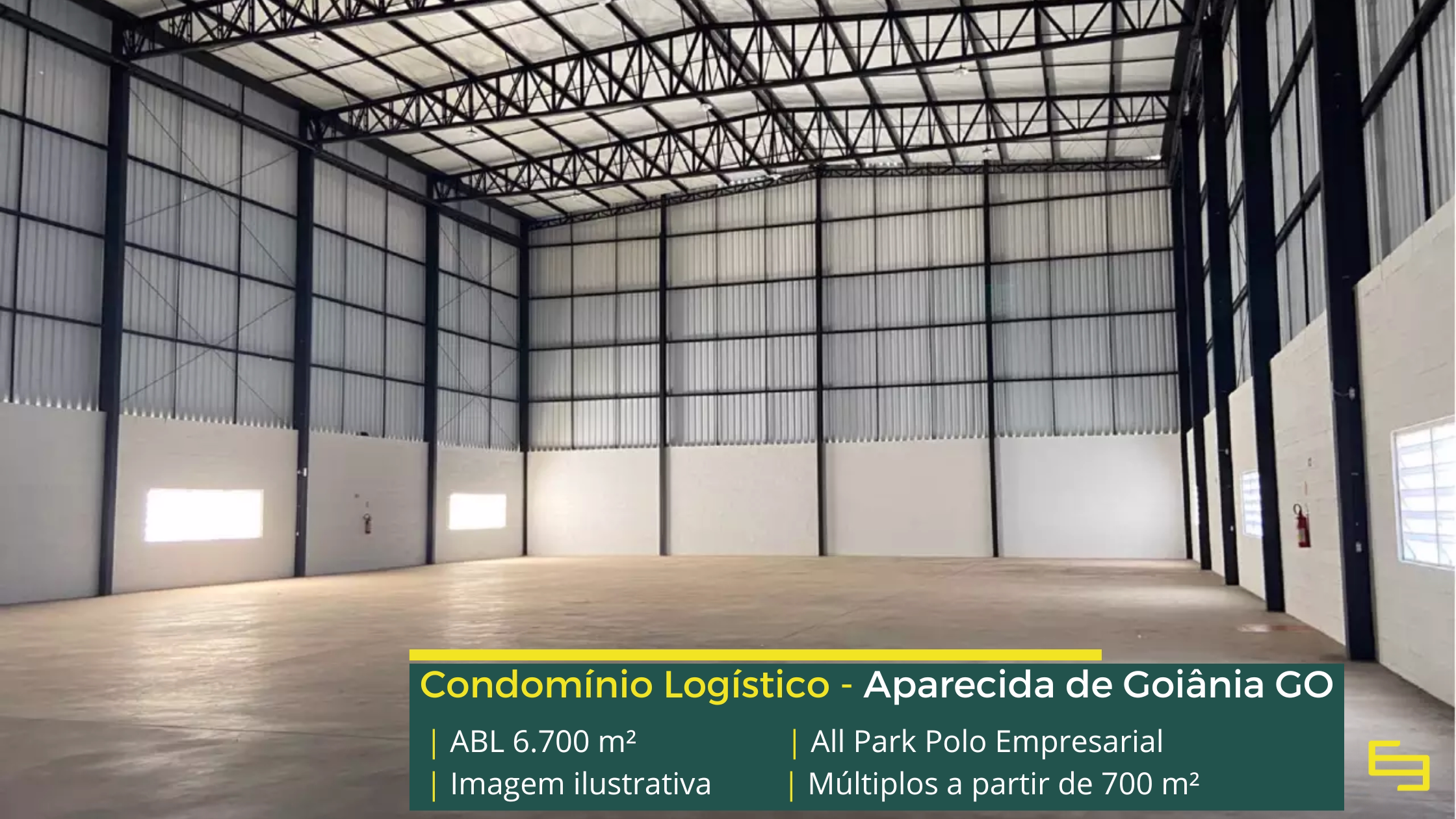 Locação de galpão em Aparecida de Goiânia Locação de galpão em Aparecida de Goiânia com localização estratégica, infraestrutura moderna e excelente acesso para operações logísticas.