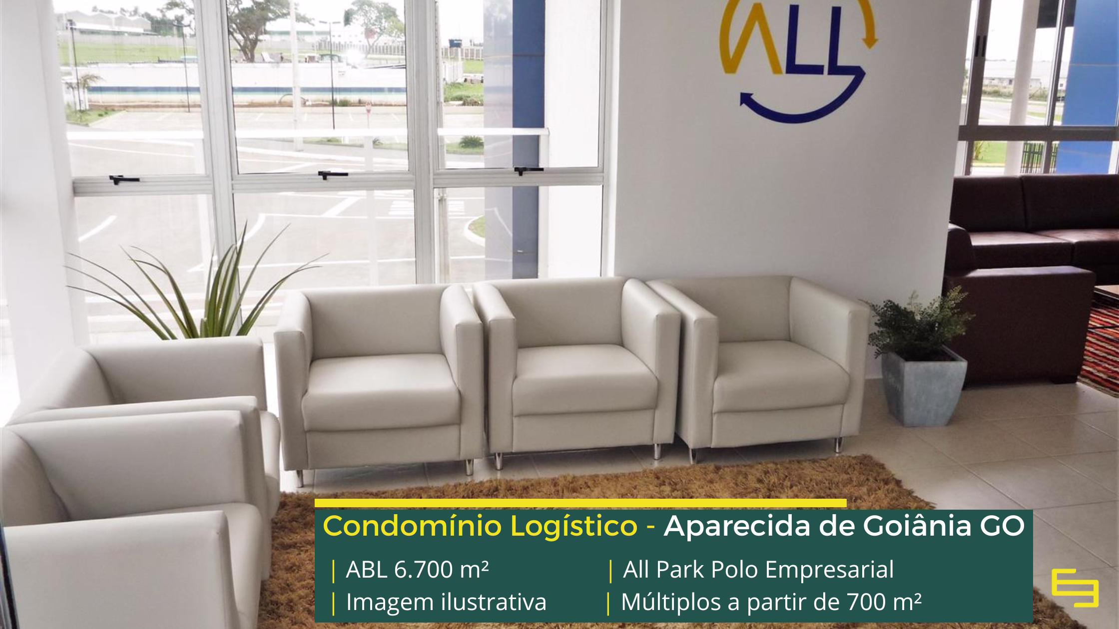 Locação de galpão em Aparecida de Goiânia Locação de galpão em Aparecida de Goiânia com localização estratégica, infraestrutura moderna e excelente acesso para operações logísticas.