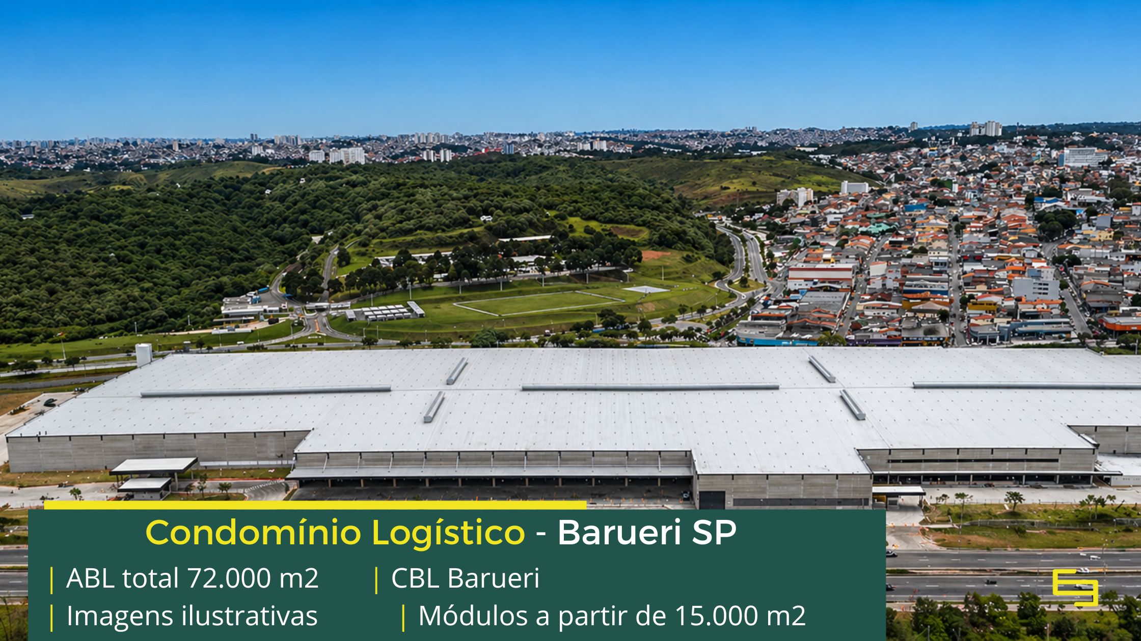 Aluguel de galpões em Barueri - CBL Barueri. Galpões/Armazéns/Condomínios logísticos e industriais para alugar com pátio e docas