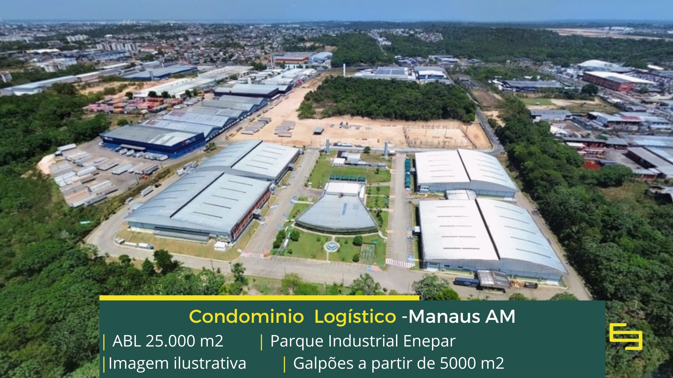 Galpão para alugar em Manaus AM - Parque Industrial Enepar. Galpões/Armazéns/Condomínios logísticos e industriais para alugar com docas