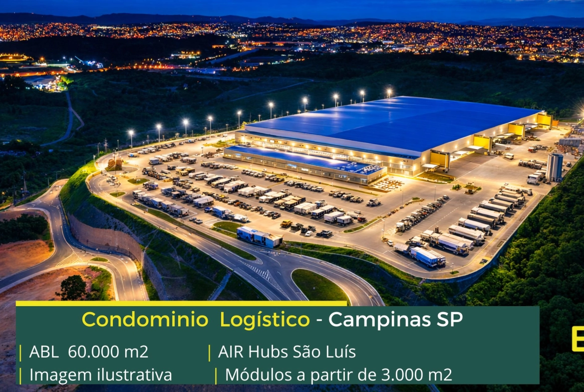 Galpão para aluguel em Campinas SP - Galpão Industrial. Galpões/Armazéns/Condomínios logísticos e industriais para alugar com docas e pátio