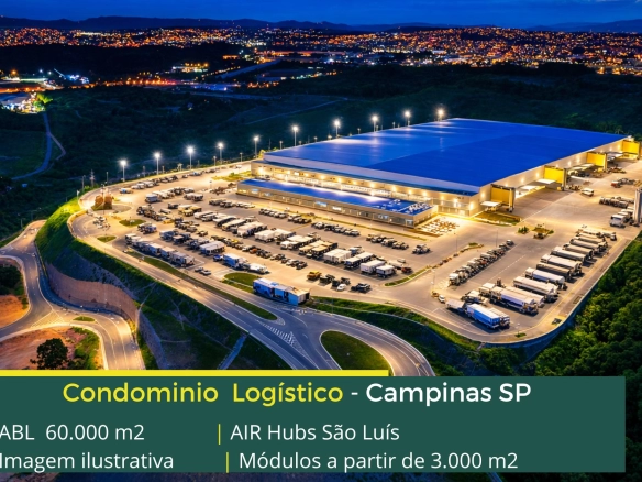Galpão para aluguel em Campinas SP - Galpão Industrial. Galpões/Armazéns/Condomínios logísticos e industriais para alugar com docas e pátio