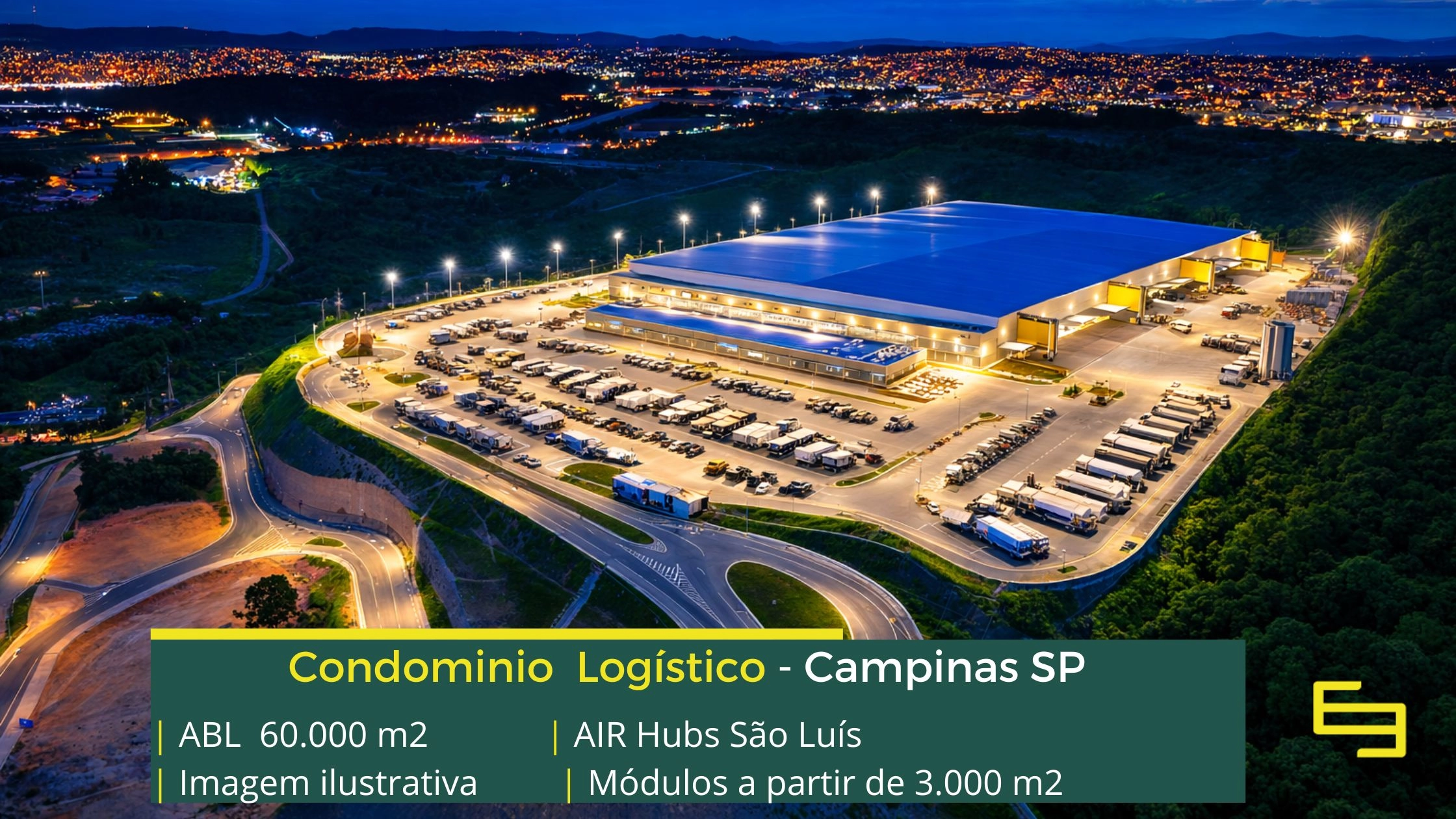 Galpão para aluguel em Campinas SP - Galpão Industrial. Galpões/Armazéns/Condomínios logísticos e industriais para alugar com docas e pátio