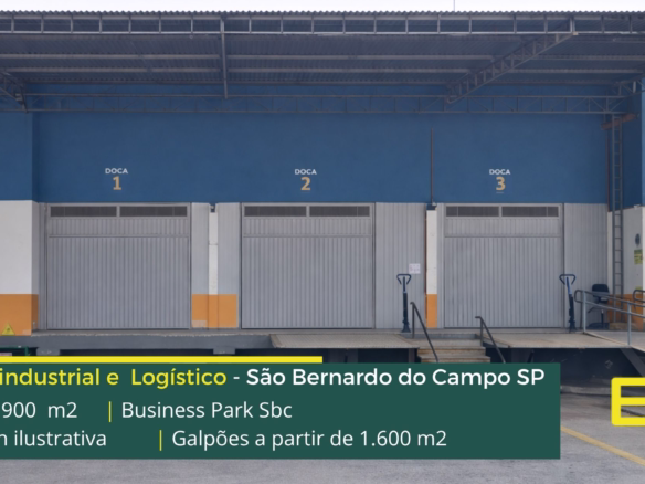 Galpão para Alugar em São Bernardo SP - Business Park Sbc. Galpões/Armazéns/Condomínios logísticos e industriais para alugar com docas