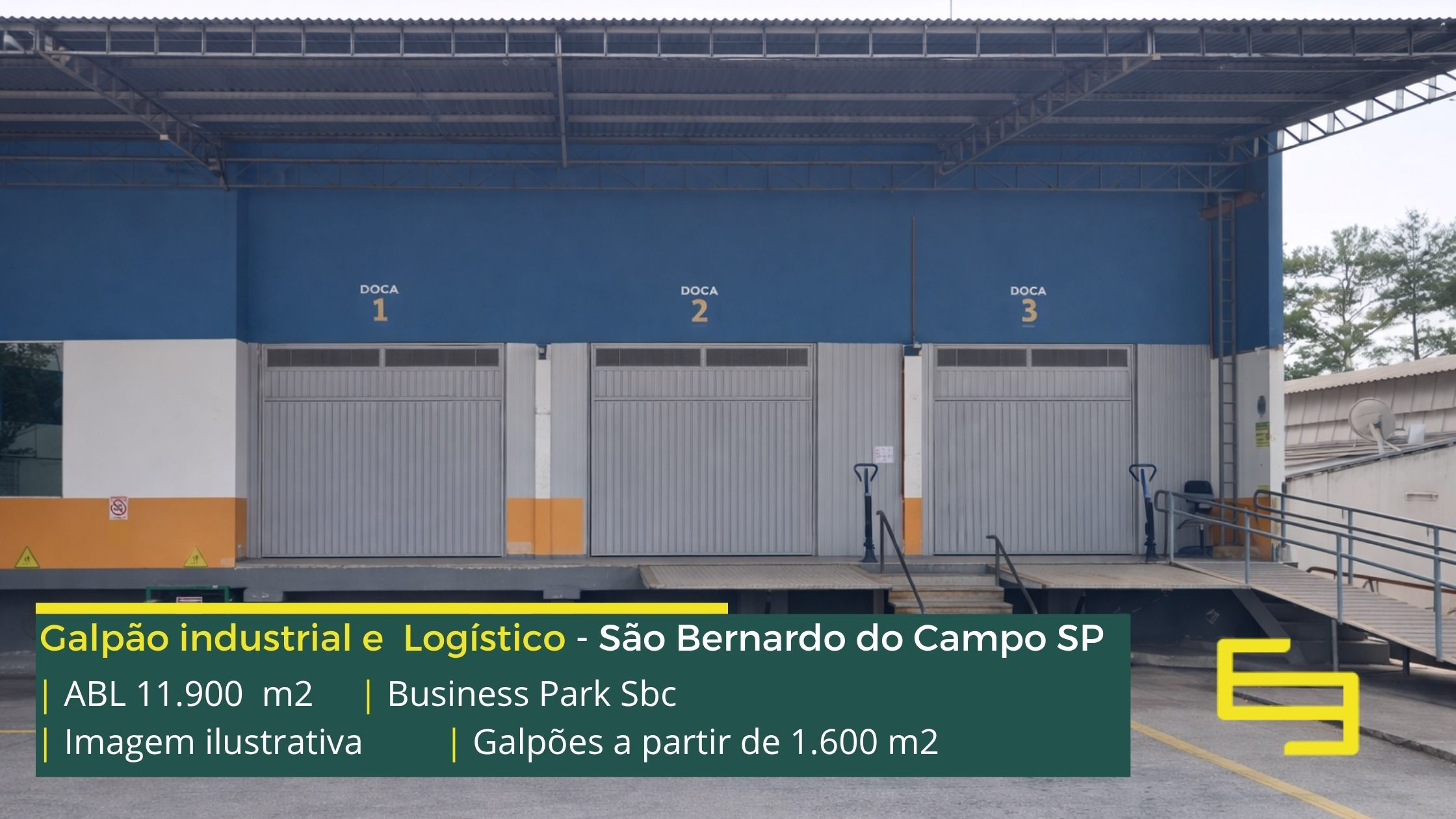 Galpão para Alugar em São Bernardo SP - Business Park Sbc. Galpões/Armazéns/Condomínios logísticos e industriais para alugar com docas