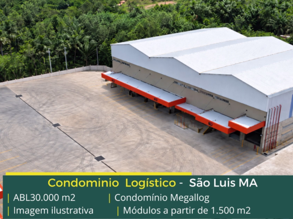 Aluguel de Galpões em São Luís MA - Megga Log. Aluguel de galpão em São Luís com segurança, docas para carga e descarga e amplo pátio