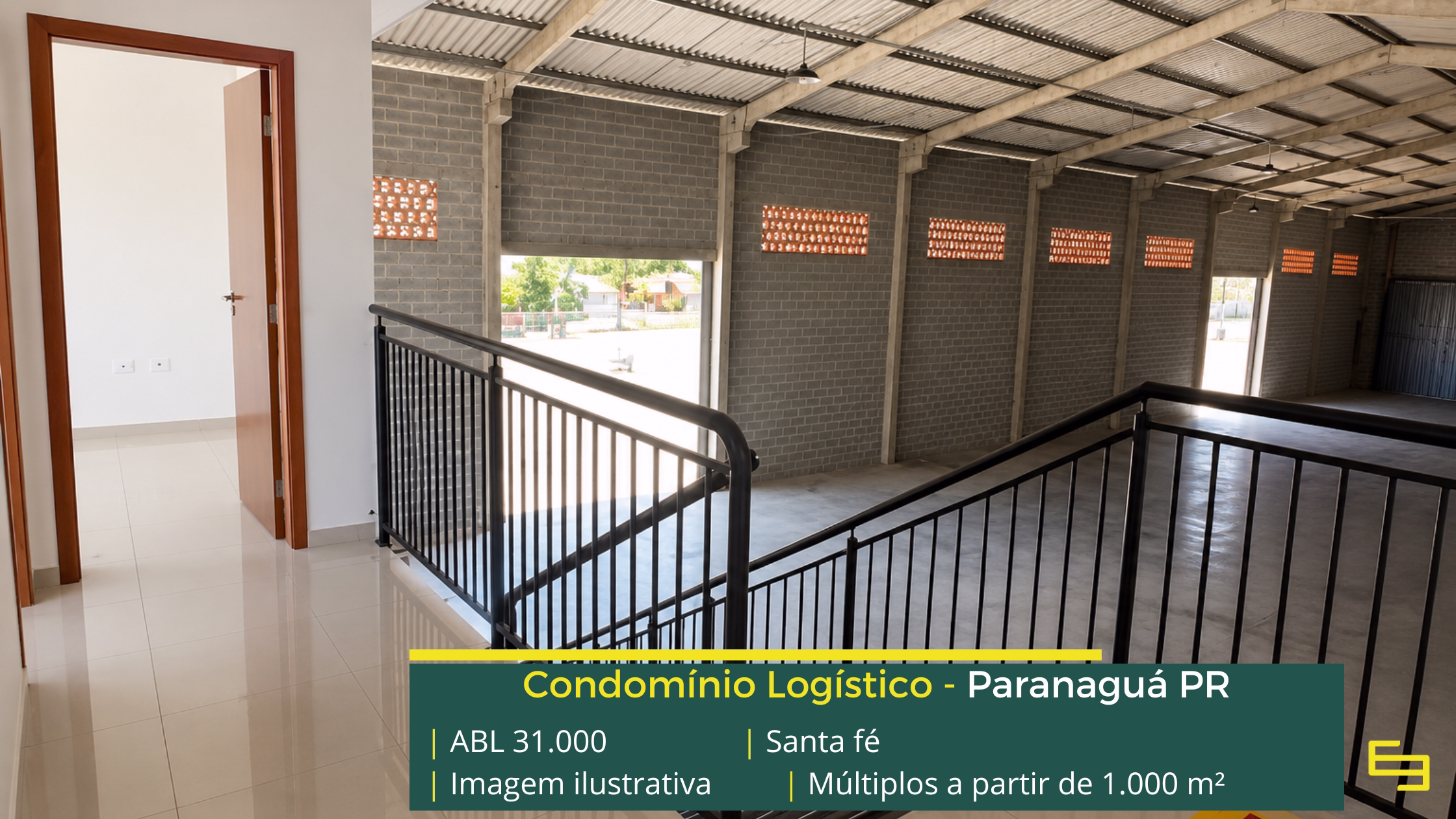 Galpão para alugar em Paranaguá PR em condomínios logísticos com estrutura de alto padrão para armazenagem e operações industriais.