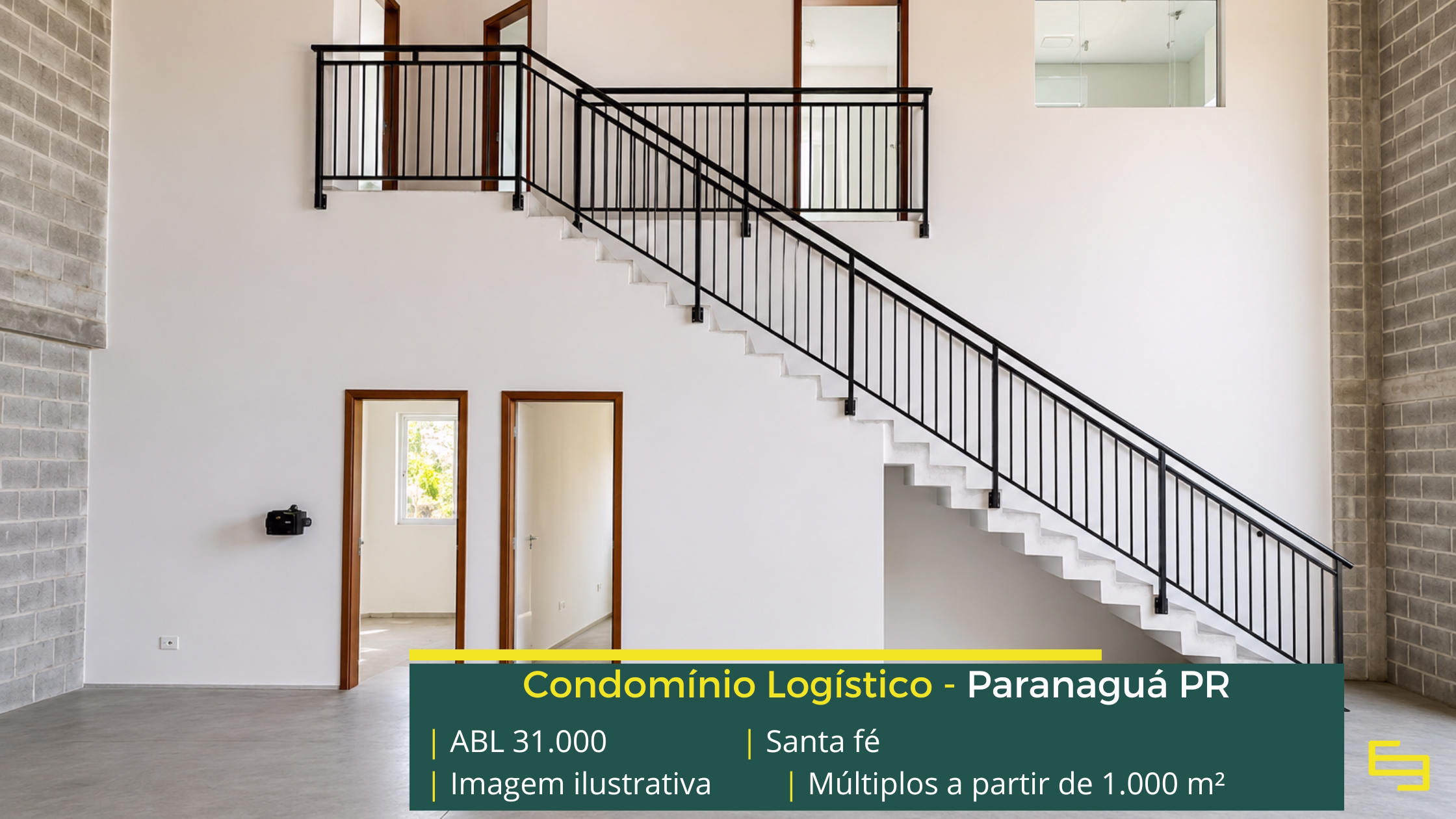 Galpão para alugar em Paranaguá PR em condomínios logísticos com estrutura de alto padrão para armazenagem e operações industriais.