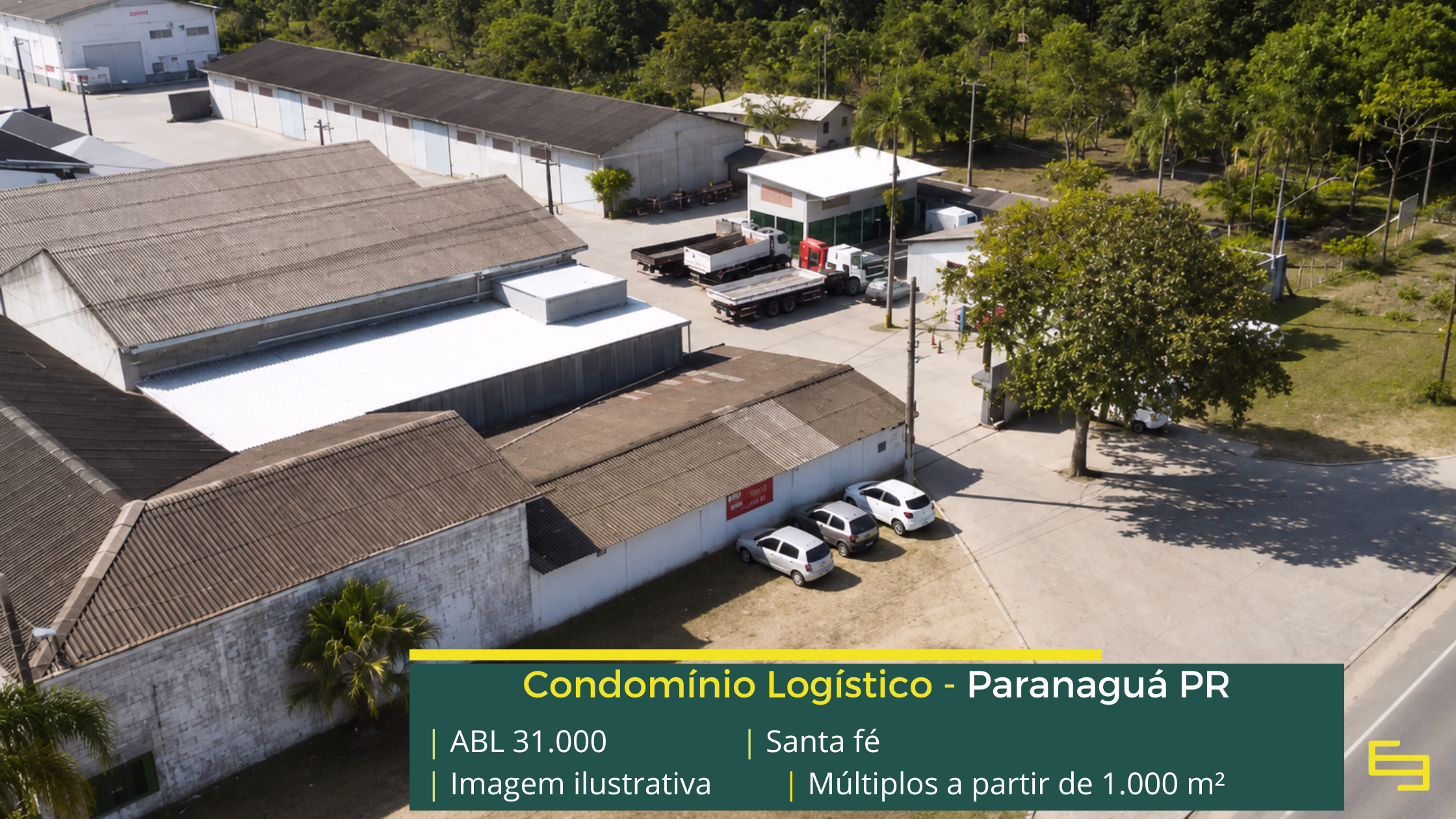 Galpão para alugar em Paranaguá PR em condomínios logísticos com estrutura de alto padrão para armazenagem e operações industriais.