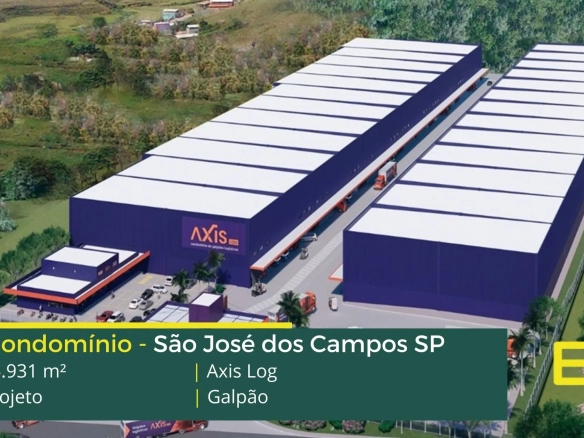 Galpão para alugar em São José dos Campos
