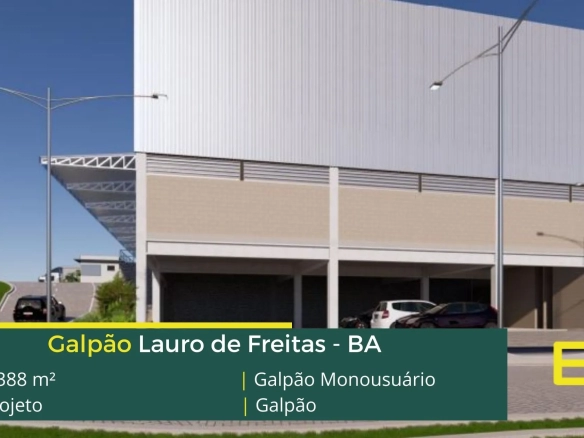Galpões para alugar em Lauro de Freitas (1)