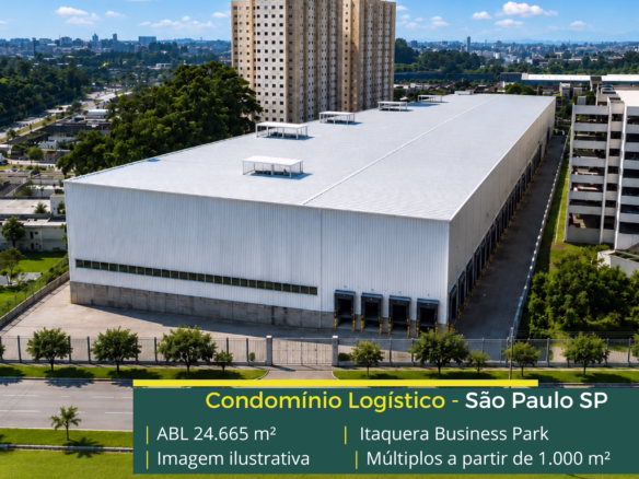 Aluguel de galpões logísticos em São Paulo - Itaquera Business Park. Galpões/Armazens/Condomínios logísticos e industriais para alugar