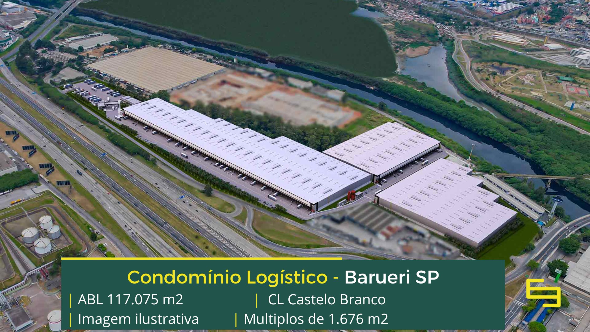 Galpão Logístico em Barueri SP - CL Castelo Branco. Galpões/Armazéns/Condomínios logísticos e industriais para alugar em Barueri