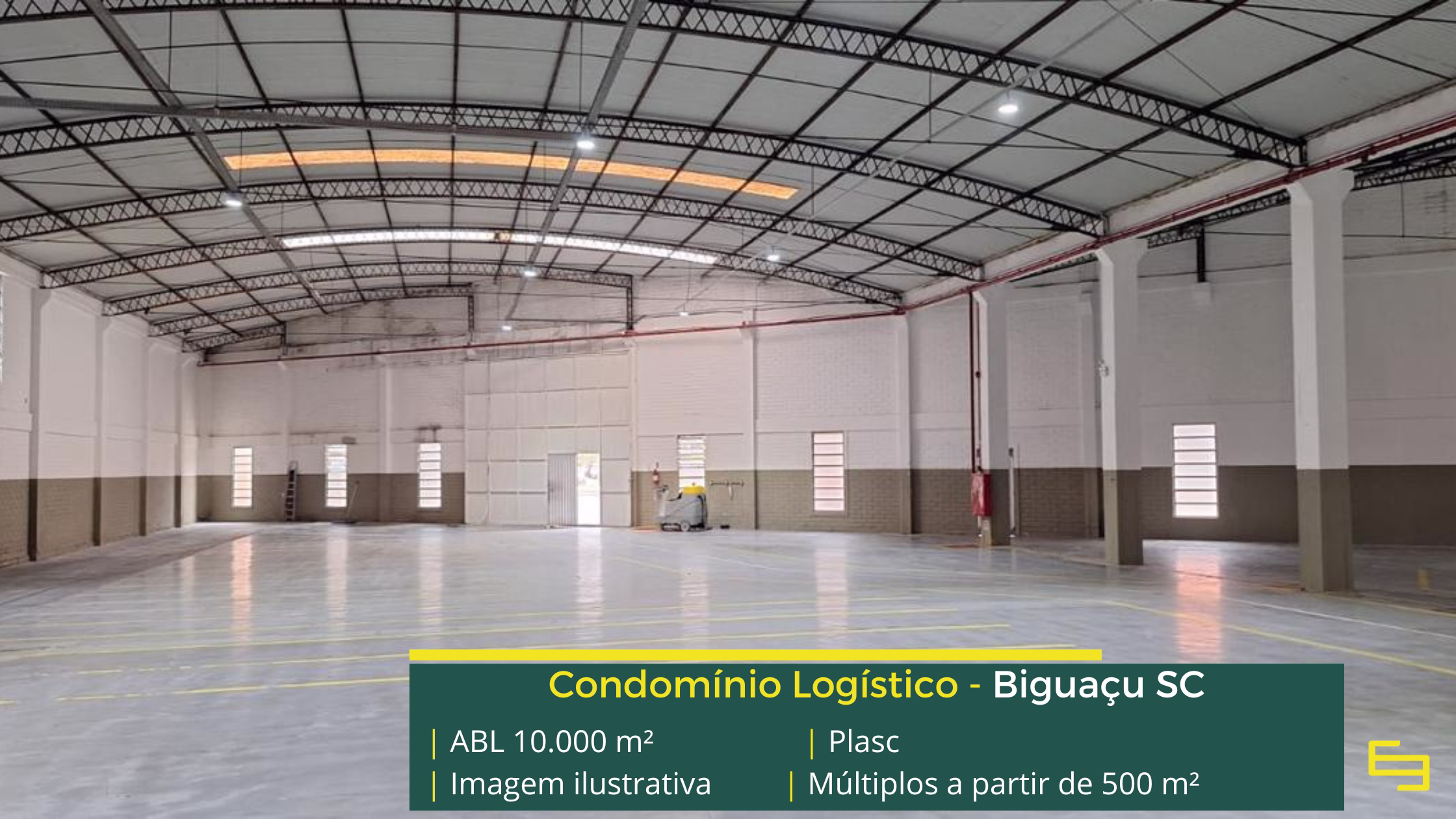Galpão para alugar em Biguaçu SC Galpão para alugar em Biguaçu SC com localização estratégica, infraestrutura moderna e excelente acesso para operações logísticas.