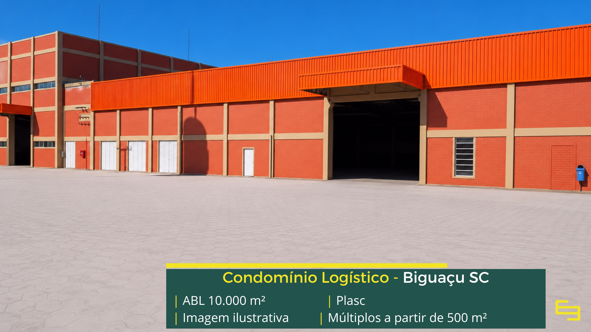 Galpão para alugar em Biguaçu SC Galpão para alugar em Biguaçu SC com localização estratégica, infraestrutura moderna e excelente acesso para operações logísticas.
