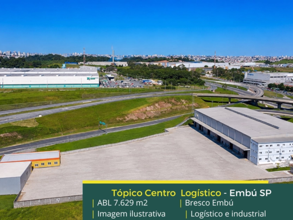 Galpões para alugar em Embu das Artes - Condomínio Bresco. Galpões/Armazéns/Condomínios logísticos e industriais para alugar com docas