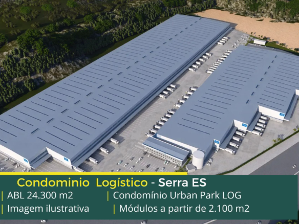 Galpão logístico para alugar em Serra - Galpão Logístico. Galpões/Armazéns/Condomínios logísticos e industriais para alugar com docas