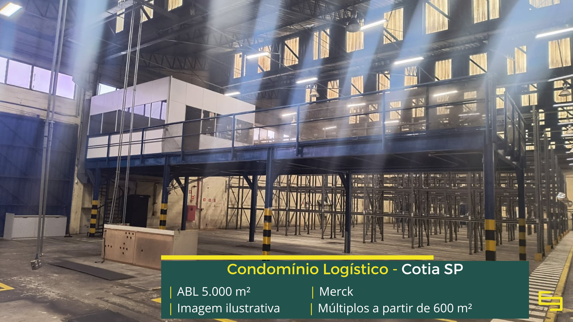 Aluguel de galpões em Cotia SP com localização estratégica, infraestrutura moderna e excelente acesso para operações logísticas.