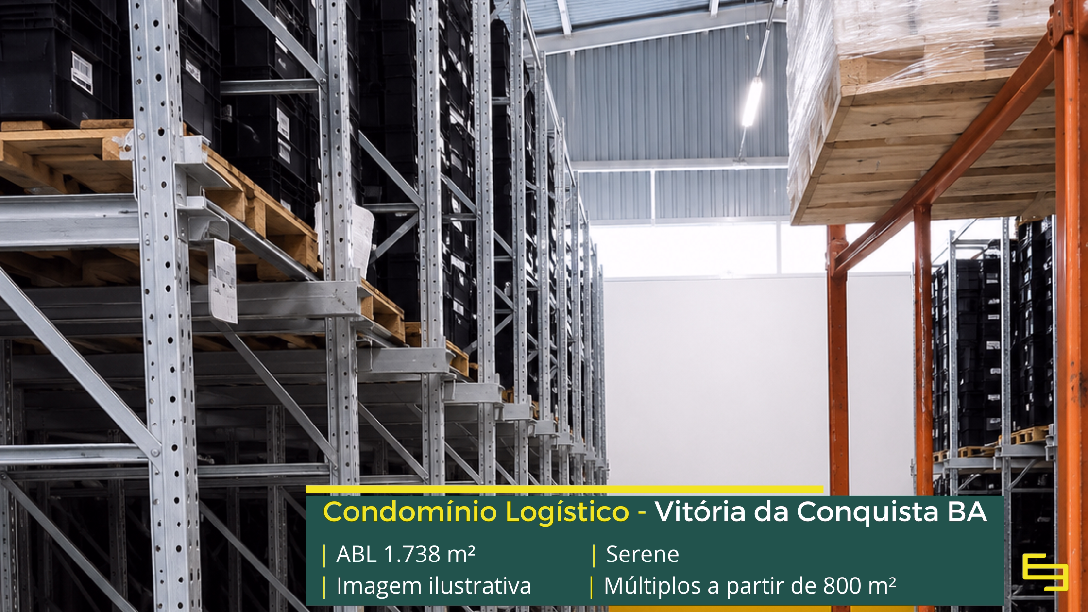 Galpão em Vitória da Conquista BA Galpão em Vitória da Conquista BA com localização estratégica, infraestrutura moderna e excelente acesso para operações logísticas.