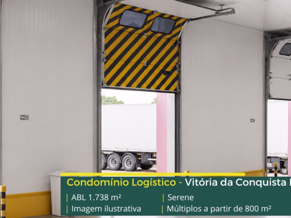 Galpão em Vitória da Conquista BA com localização estratégica, infraestrutura moderna e excelente acesso para operações logísticas.