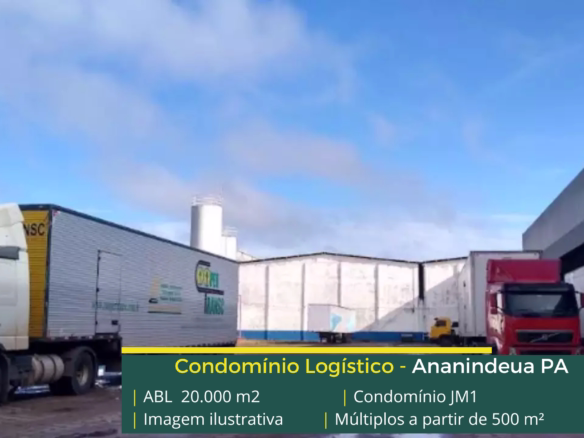 Aluguel de galpão em Ananindeua PA com infraestrutura moderna, localização estratégica e acesso para operações logísticas e industriais.
