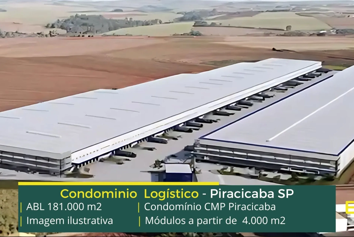 Galpões para alugar em Piracicaba SP - CMP Piracicaba. Aluguel de galpão em Piracicaba com portaria e segurança 24 horas, docas, pátio