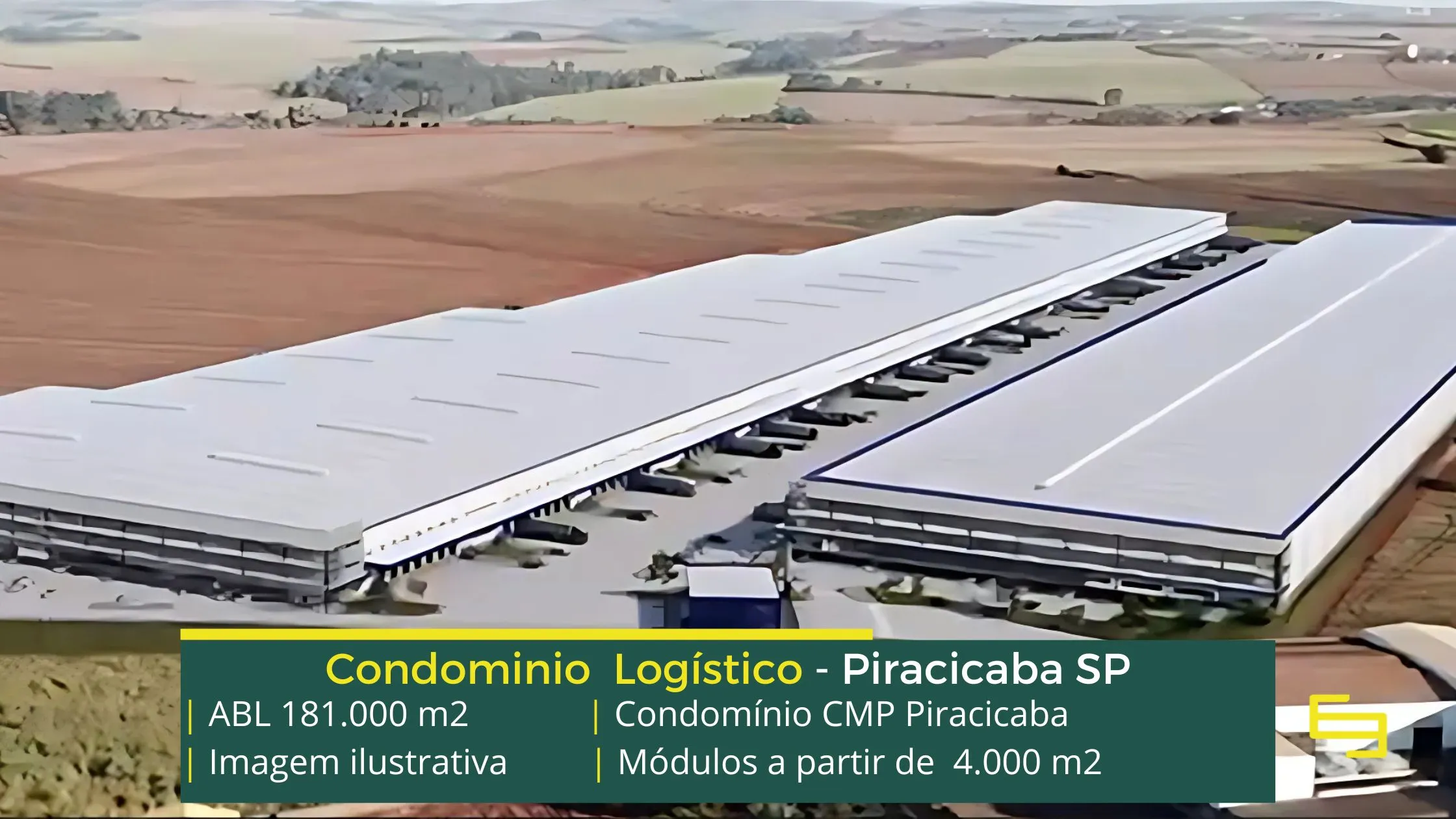 Galpões para alugar em Piracicaba SP - CMP Piracicaba. Aluguel de galpão em Piracicaba com portaria e segurança 24 horas, docas, pátio