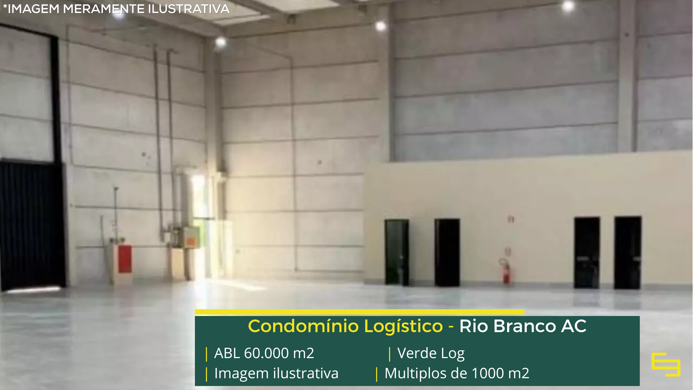 Galpão para alugar em Rio Branco AC com infraestrutura logística, fácil acesso e localização estratégica para armazenagem e distribuição.