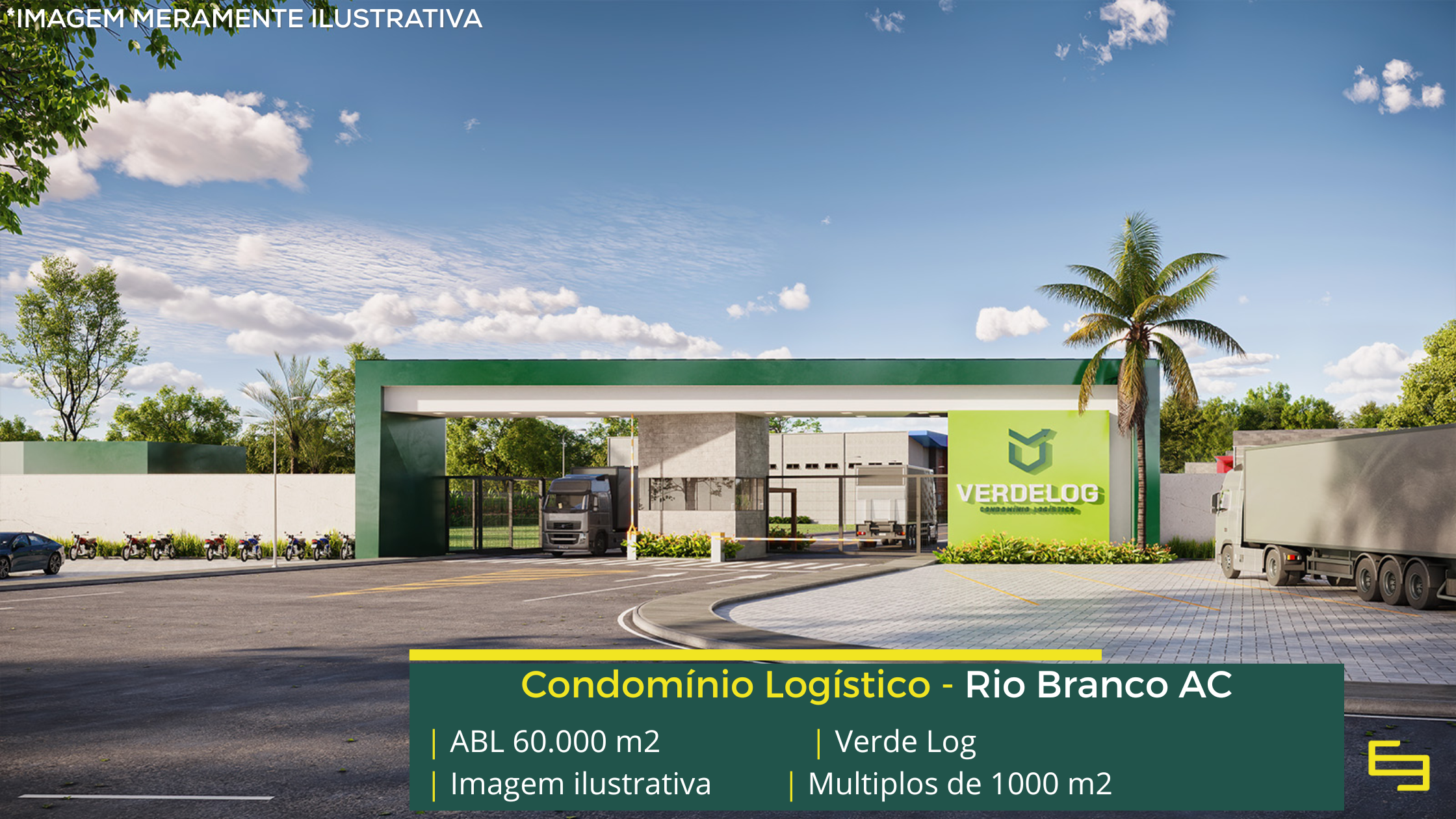 Galpão para alugar em Rio Branco AC com infraestrutura logística, fácil acesso e localização estratégica para armazenagem e distribuição.