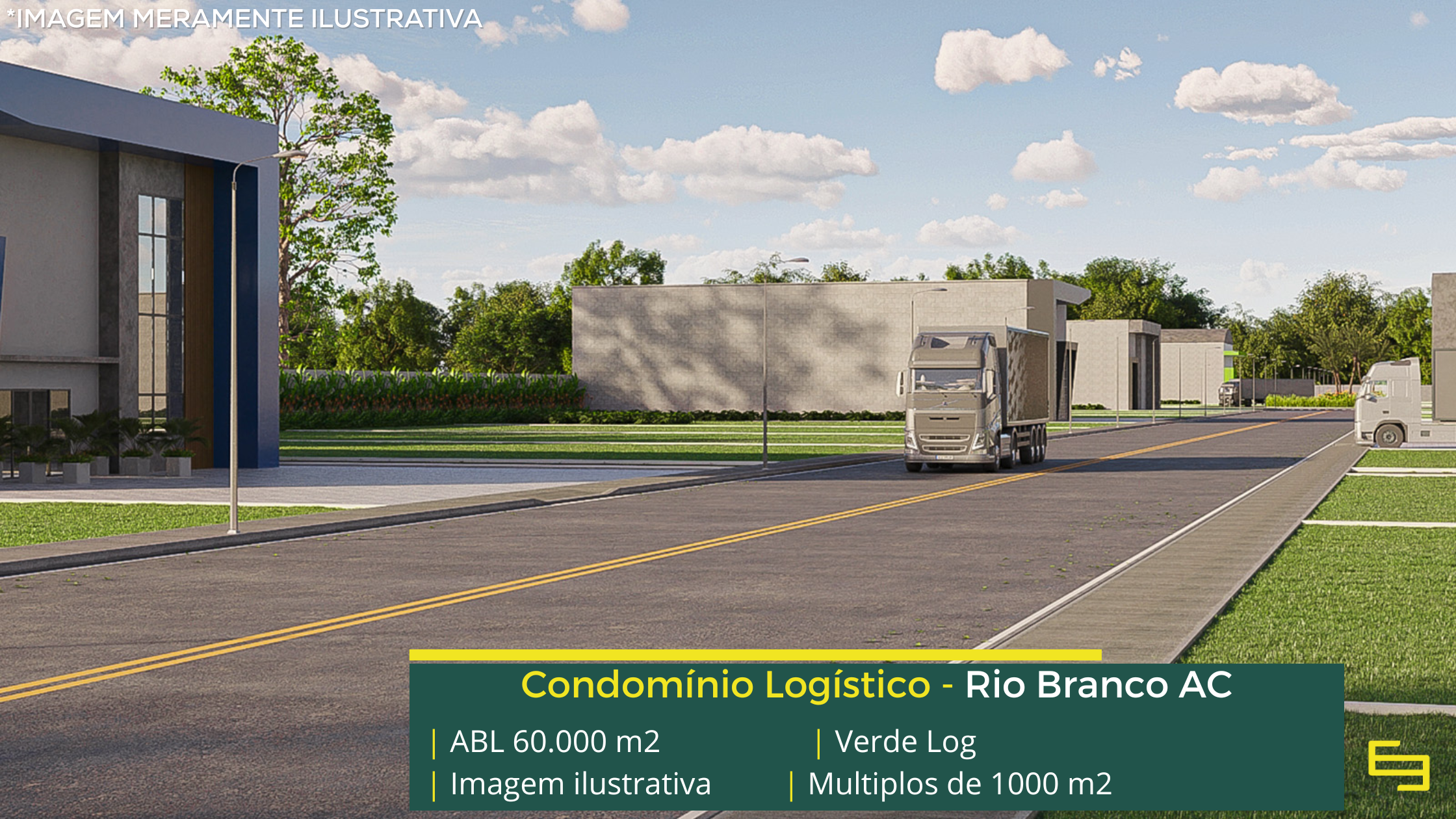 Galpão para alugar em Rio Branco AC com infraestrutura logística, fácil acesso e localização estratégica para armazenagem e distribuição.