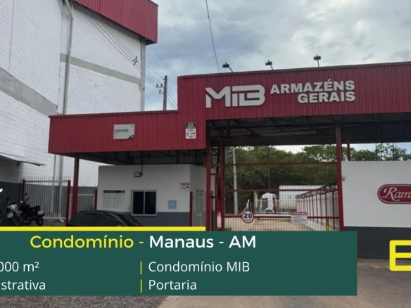 Galpão para alugar em Flores AM (1)