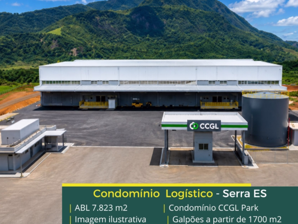 Galpão para Alugar em Serra ES - CCGL Park. Galpões/Armazéns/Condomínios logísticos e industriais para alugar com docas e pátio asfaltado