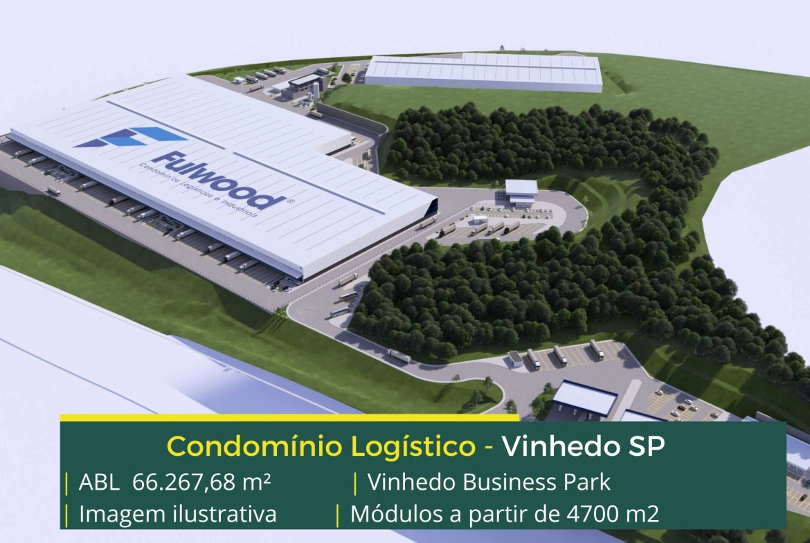 Galpão para alugar em Vinhedo - Vinhedo Business Park. Aluguel de galpões em Vinhedo em condomínio logístico com docas, portaria e segurança