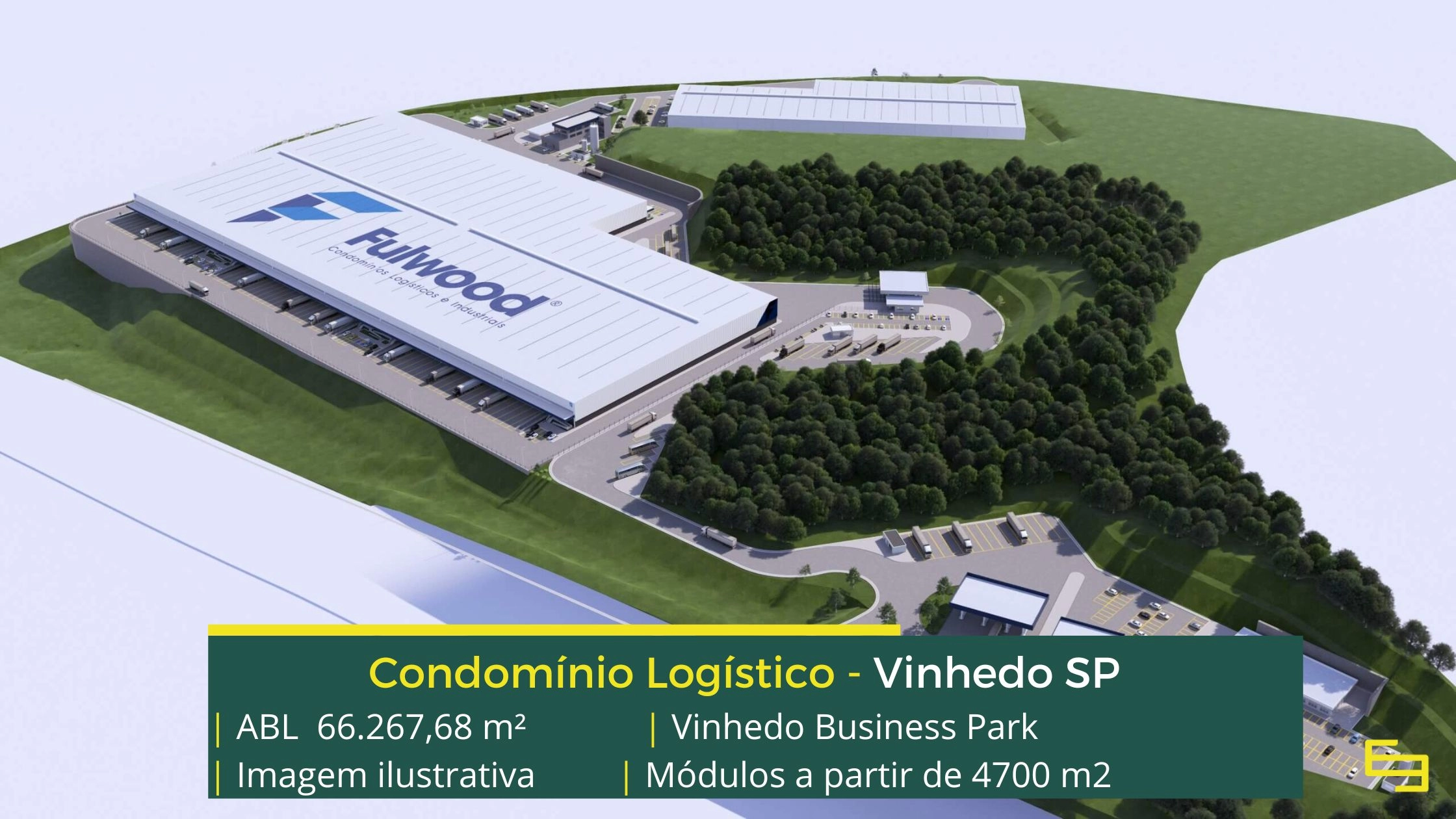 Galpão para alugar em Vinhedo - Vinhedo Business Park. Aluguel de galpões em Vinhedo em condomínio logístico com docas, portaria e segurança