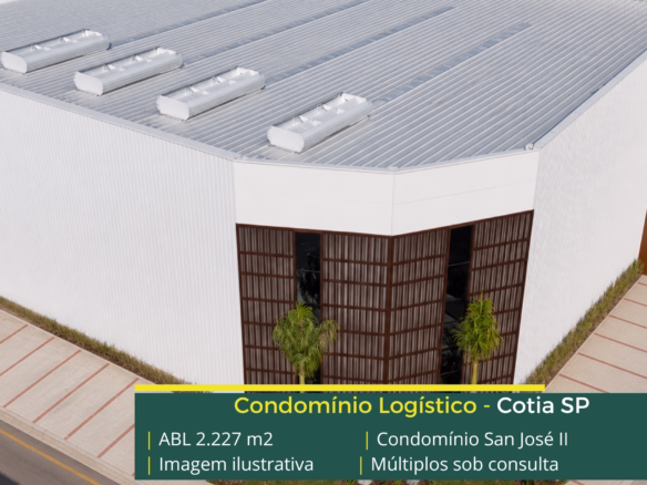 Galpão para locação em Cotia SP com localização estratégica, infraestrutura moderna e excelente acesso para operações logísticas.