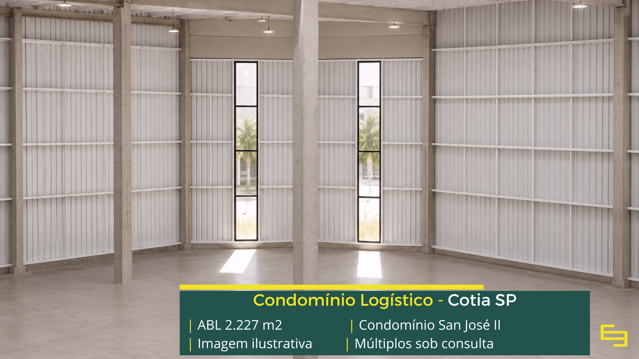 Galpão para locação em Cotia SP Galpão para locação em Cotia SP com localização estratégica, infraestrutura moderna e excelente acesso para operações logísticas.