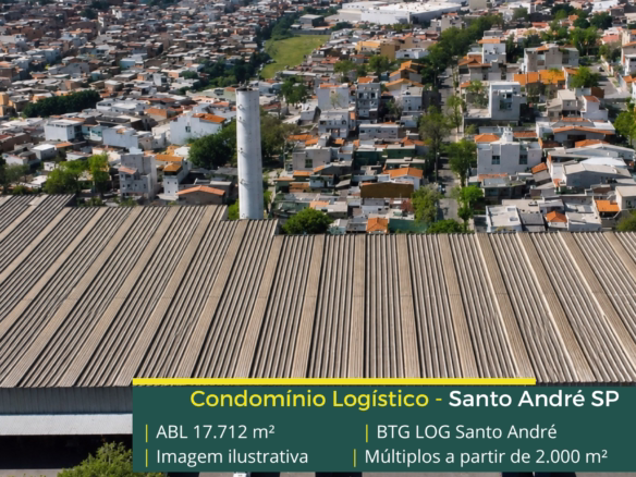 Galpão para alugar em Santo André SP com localização estratégica, infraestrutura moderna e excelente acesso para operações logísticas.