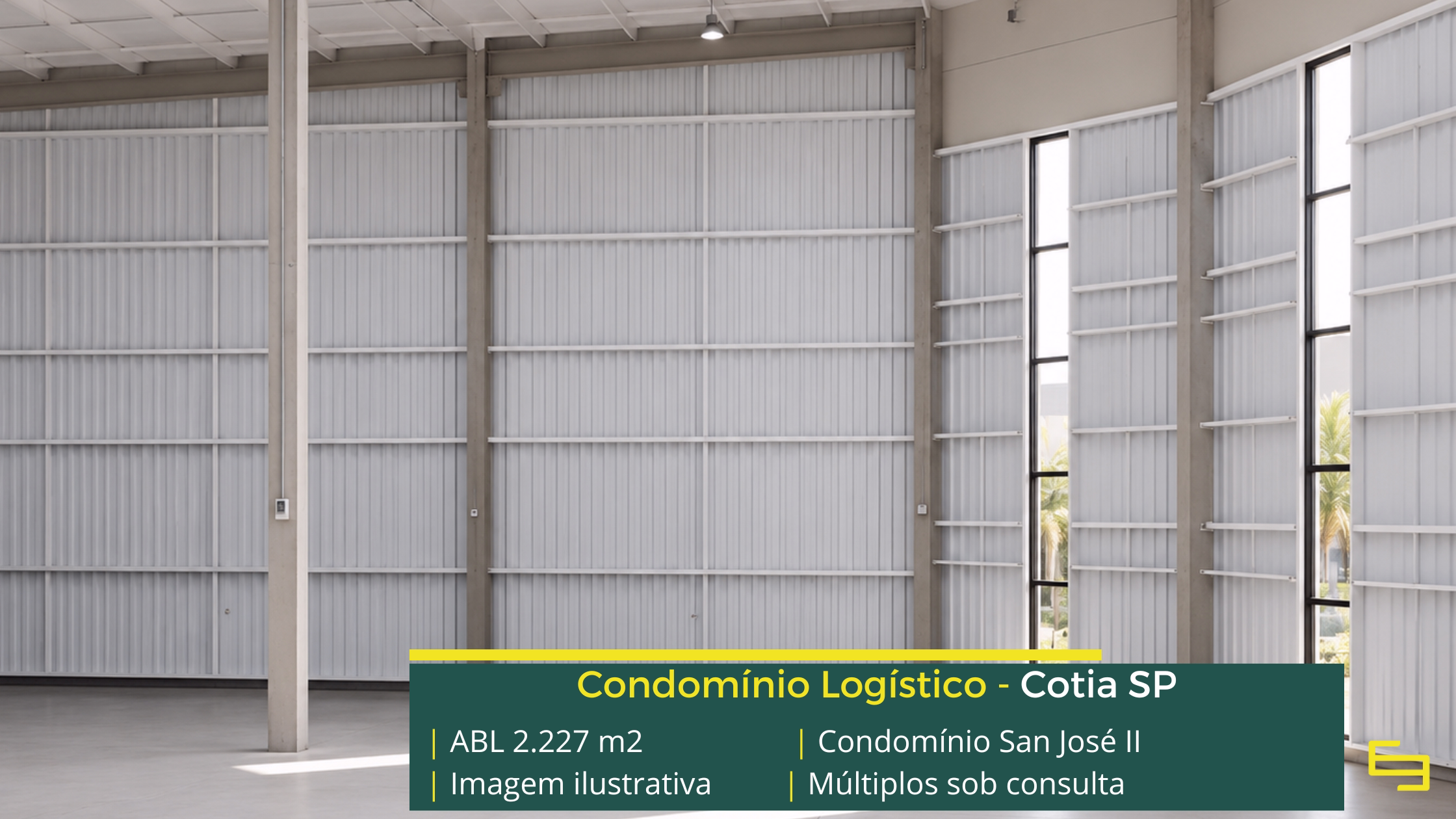 Galpão para locação em Cotia SP Galpão para locação em Cotia SP com localização estratégica, infraestrutura moderna e excelente acesso para operações logísticas.